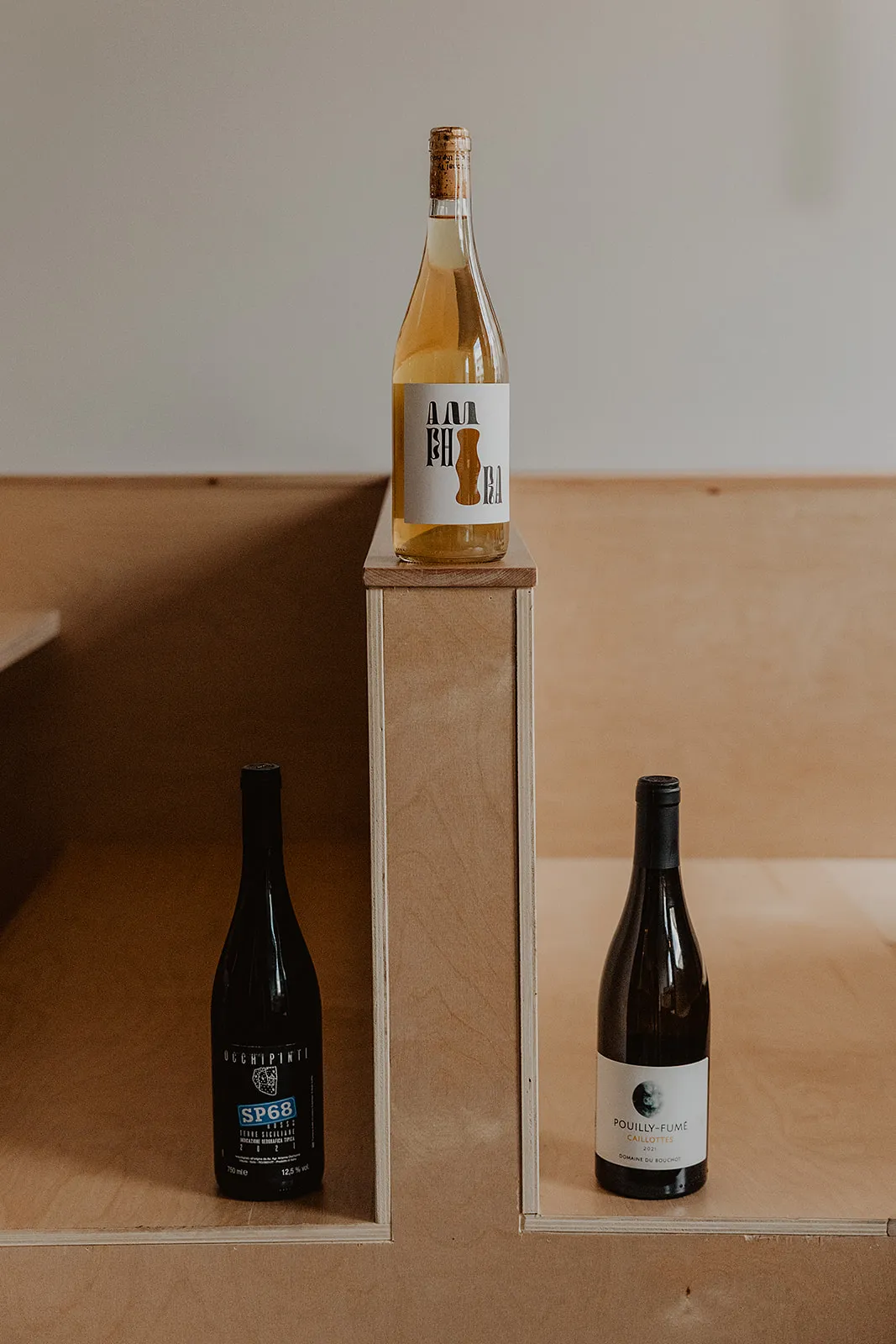 Some of the wines available at Wildling Restaurant