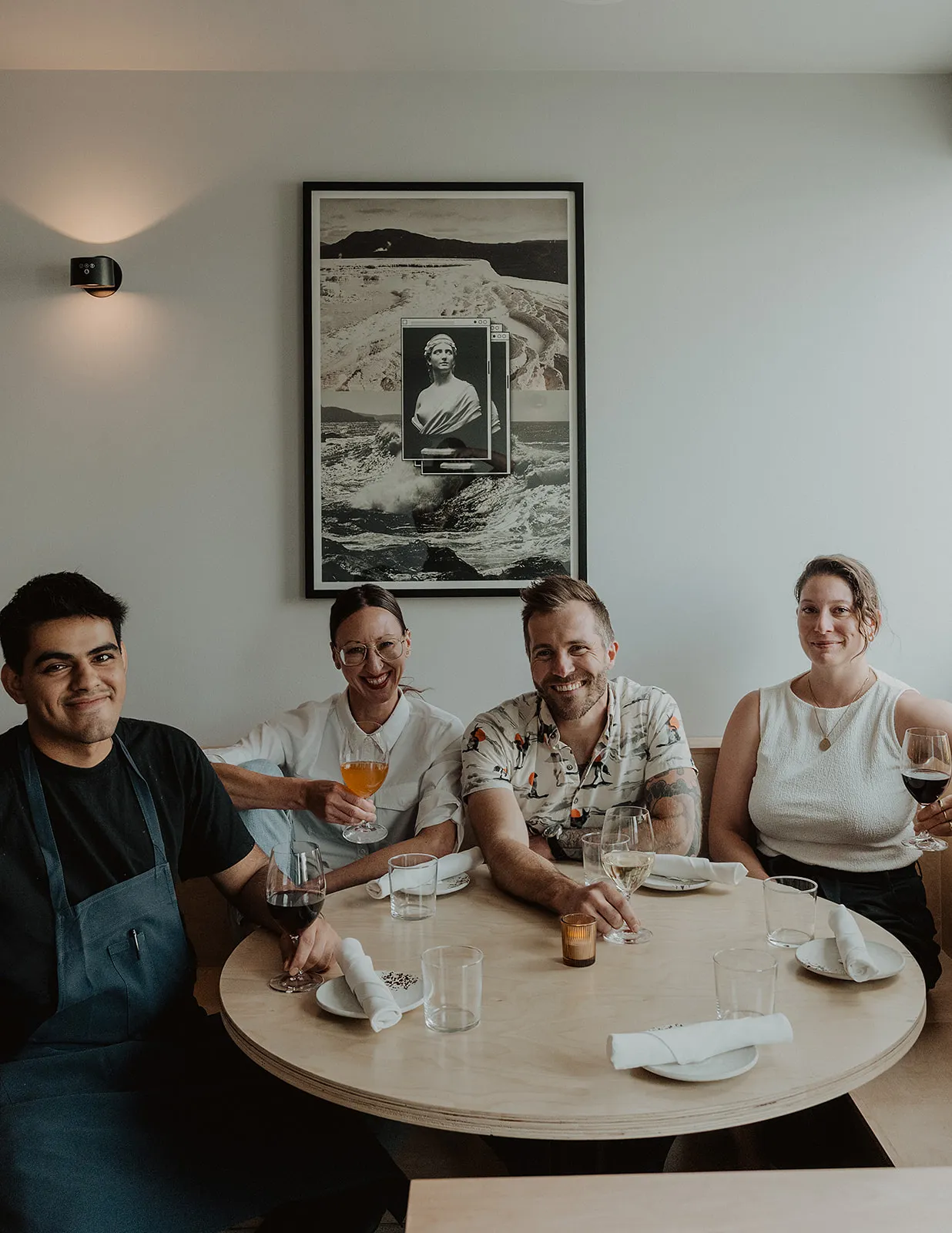 The owners and lead staff at Wildling Restaurant